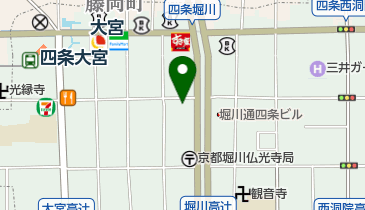 筒居染工場の地図画像