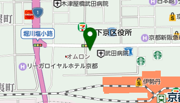 武田病院画像診断センター 京都市下京区 社会関連 600 16 の地図 アクセス 地点情報 Navitime