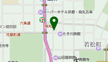 柴田法衣店倉庫の地図画像