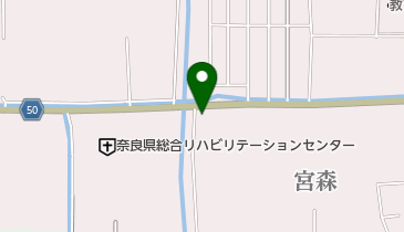 時計修理センター奈良の地図画像