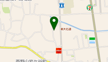 倉三工業所の地図画像