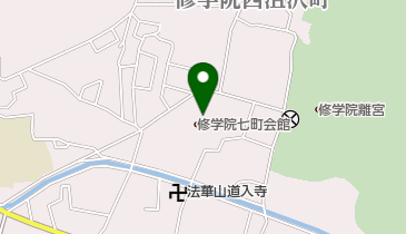 修学院農協倉庫の地図画像
