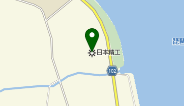 日本精工(株)大津工場の地図画像