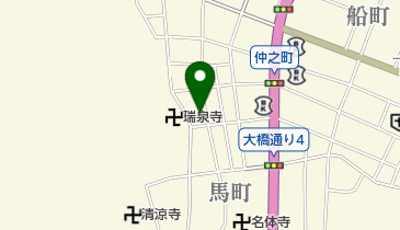 (株)下田商店倉庫の地図画像