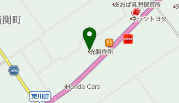 (株)光製作所の地図画像