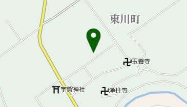 東川野菜集出荷場の地図画像