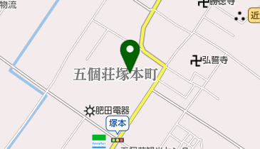 松井工業(株)東近江(営)の地図画像