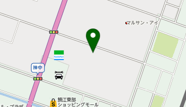 甲斐運送(株)物流センターの地図画像