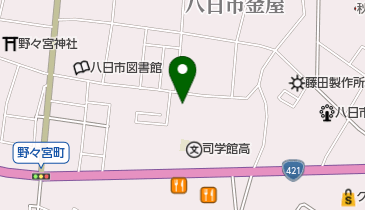 八日市鉄工の地図画像