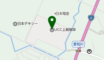 UCC上島珈琲(株)滋賀工場の地図画像