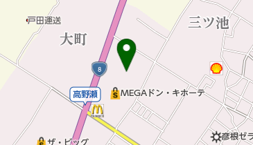16号戸田倉庫の地図画像