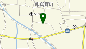 西野加工工場の地図画像