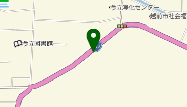 今立森林組合機械保管倉庫の地図画像