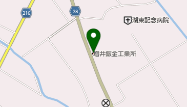 増井鈑金工業所の地図画像