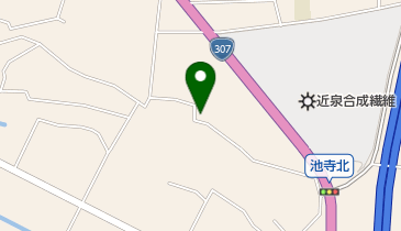 池寺区備品倉庫の地図画像