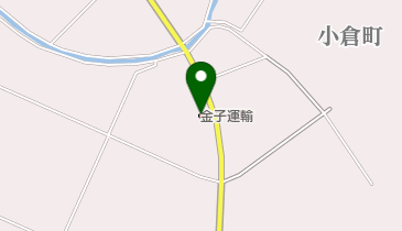 金子運輸(株)の地図画像