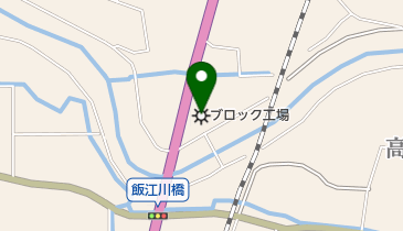 (株)江崎千秋商店瀬高ブロック工場の地図画像