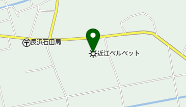 近江ベルベット(株)本社工場の地図画像