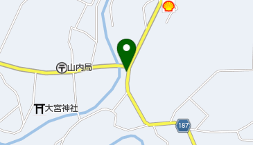 (株)シガ・エージェントシステム山内営業所の地図画像