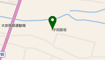 (株)森孵卵場宇賀農場の地図画像