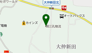 明三孔物流(株)本社(営)の地図画像
