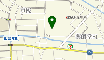 北電パートナーサービス(株)金沢工務事業所の地図画像