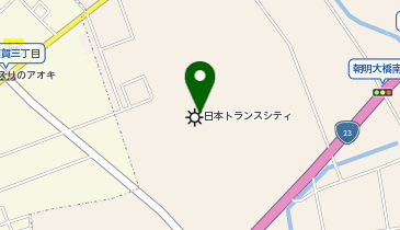 日本トランスシティ(株)貨物流通部北(営)の地図画像