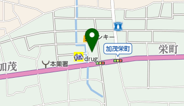 丸北柿市場の地図画像