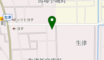 関谷自動車修理工場の地図画像