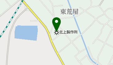 (株)北上製作所津幡第二工場の地図画像