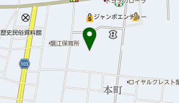 セントラルプラザ集中管理センターの地図画像