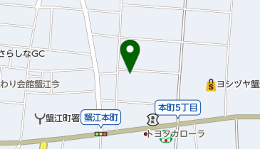 (有)右大臣倉庫の地図画像