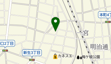 アサヒサンクリーン(株)在宅介護センター一宮の地図画像