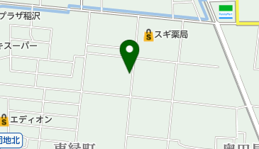 中部電設(株)稲沢事業所の地図画像