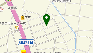 (有)朝日鉄工所の地図画像