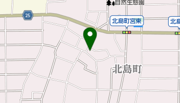 北島町多目的センターの地図画像