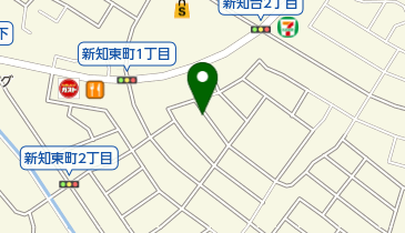 知多環境センターの地図画像