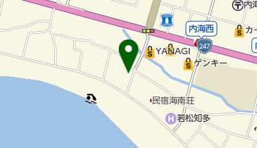 (株)興和工業所内海保養所の地図画像