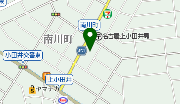 大喜産業(株)名古屋支店物流センターの地図画像