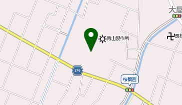 (株)青山製作所テクニカルセンターの地図画像