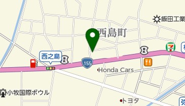 ホワイト急便小牧工場の地図画像