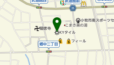 KYタイル(株)小牧工場の地図画像