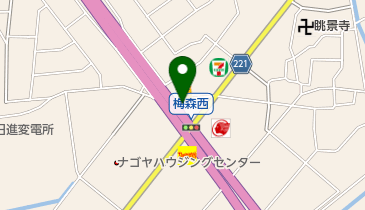 丸太運輸(株)スカイワーク課日進(営)の地図画像