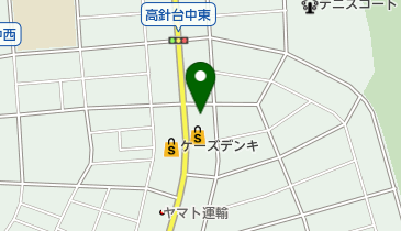 布伝説物流センターの地図画像