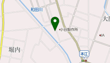 (株)小谷製作所工場の地図画像