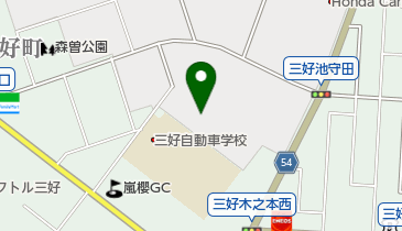 (株)中外三好工場の地図画像