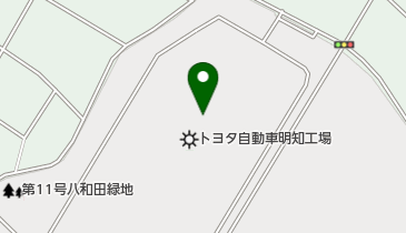 トヨタ自動車(株)明知工場の地図画像