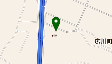 JAふくおか八女広川低温倉庫の地図画像