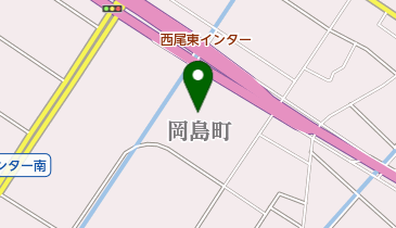 小松運輸(株)西尾(営)物流センターの地図画像