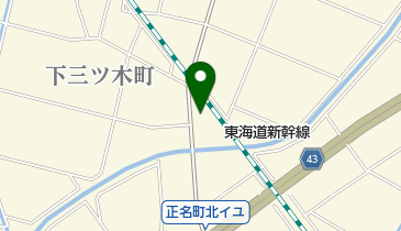 東海紙器(株)西尾工場の地図画像